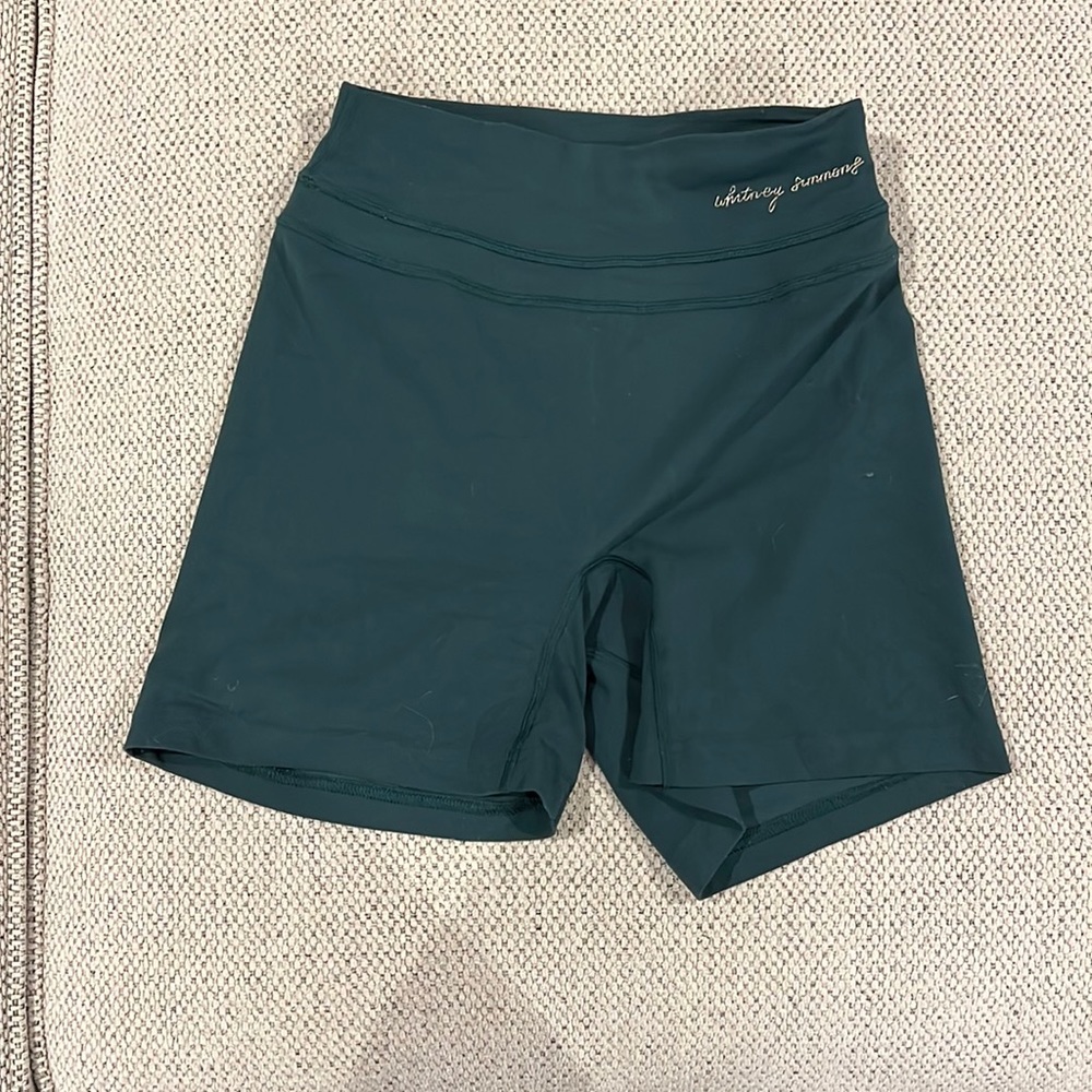 Whitney Simmons Amazon green shorts V2
